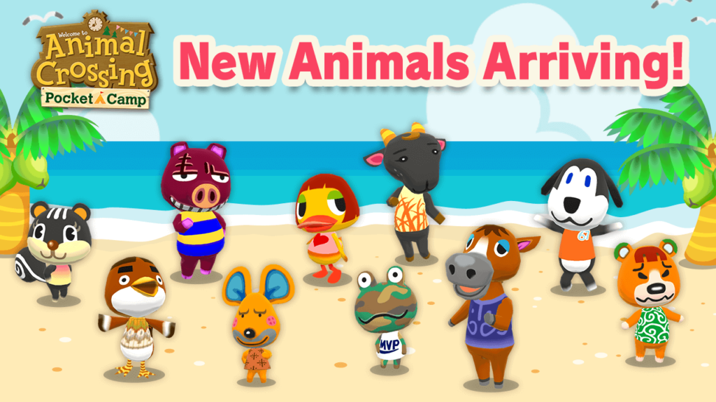 Animal Crossing Pocket Camp Villagers May 2022
