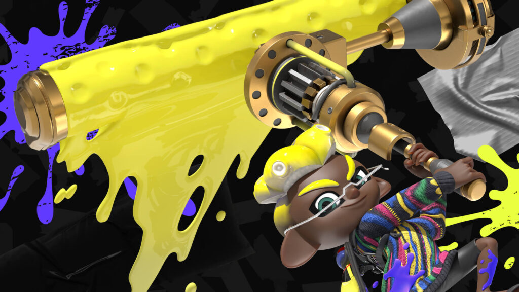 New Roller Weapons Revealed for Splatoon 3 Splatoon 3 Rollers Promotional Artwork