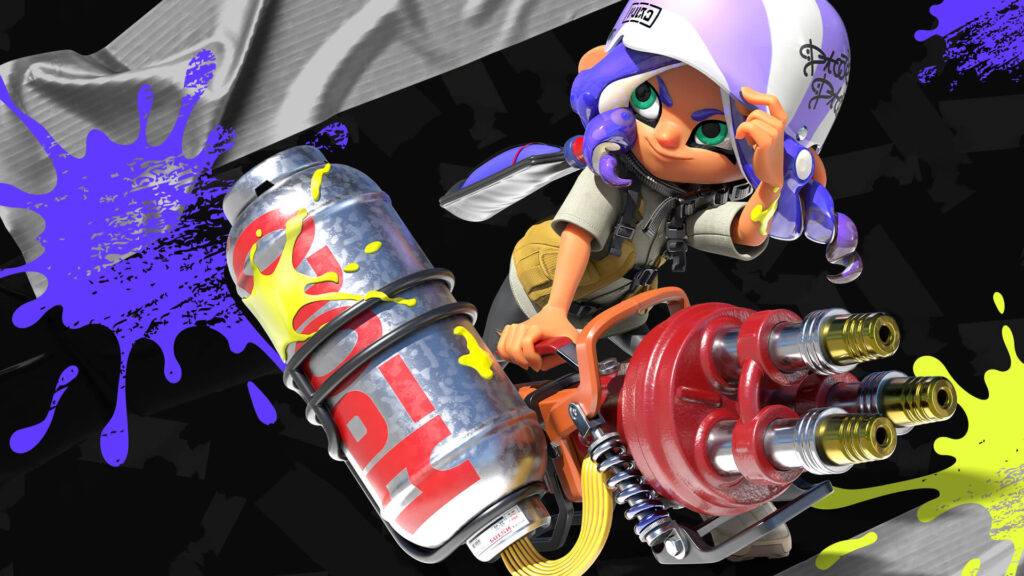 Two More Weapons Revealed for Splatoon 3 Splatoon 3 Splatlings Promotional Artwork