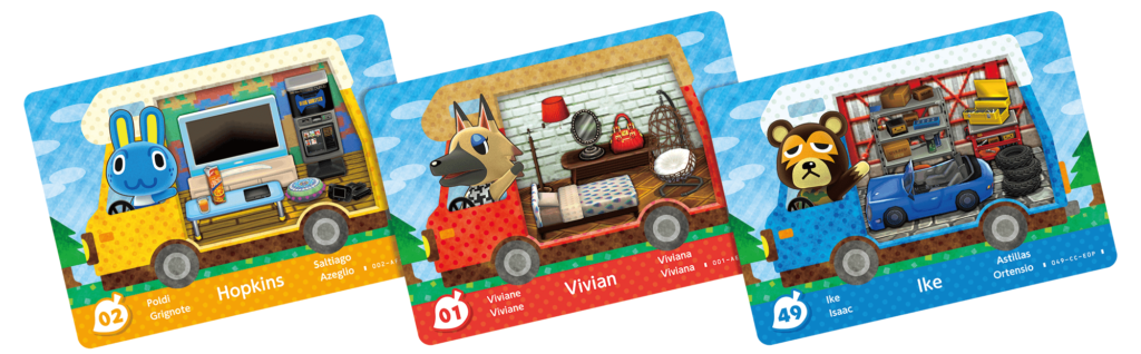 Animal Crossing Welcome amiibo Cards